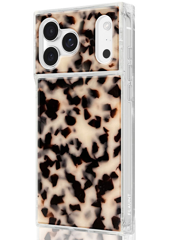 SQUARE® Blonde Tortoise Shell iPhone Case