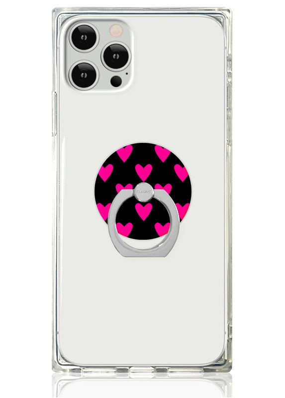 Heart Adhesive Phone Ring Stand