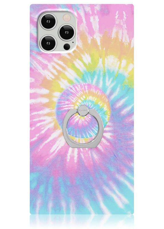 Pastel Tie Dye Adhesive Phone Ring Stand