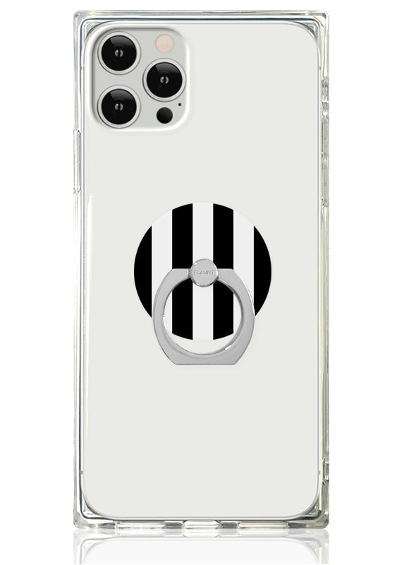 Striped Adhesive Phone Ring Stand