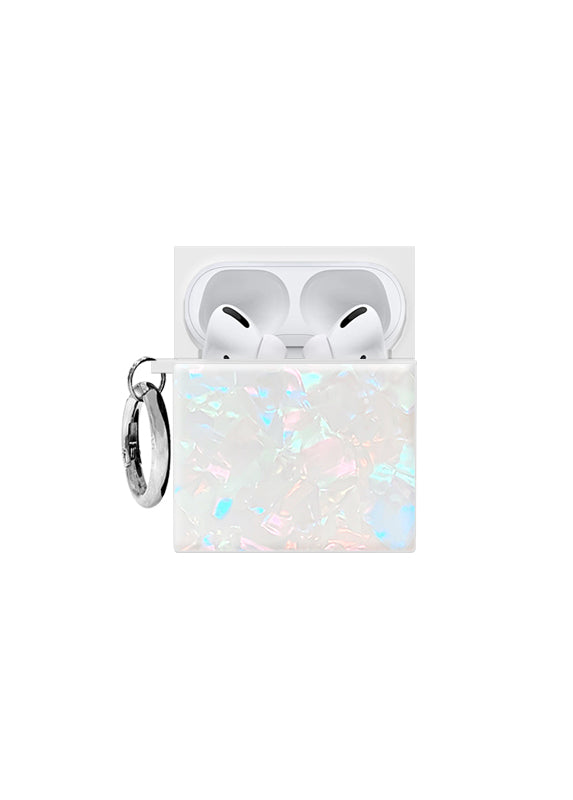 SQUARE® Opal Shell AirPods Case
