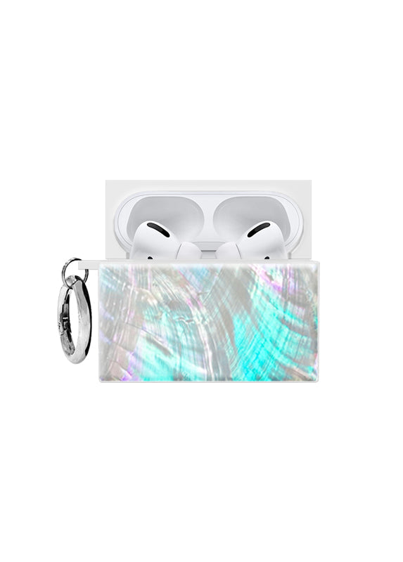 SQUARE® Mother of Pearl AirPods Case