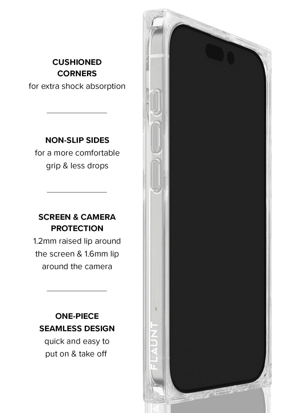 SQUARE® Checkered Mother of Pearl iPhone Case