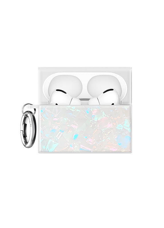 SQUARE® Opal Shell AirPods Case