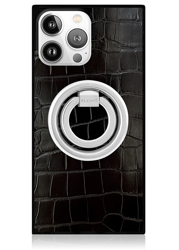 Silver Premium Metallic MagSafe Phone Ring Stand (Works with MagSafe Cases Only)