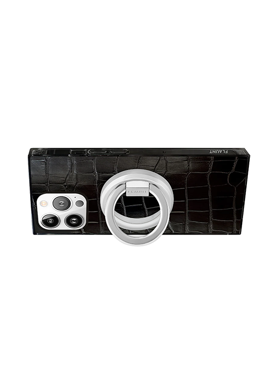 Silver Premium Metallic MagSafe Phone Ring Stand (Works with MagSafe Cases Only)