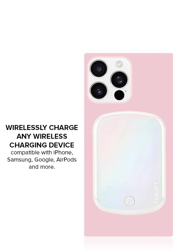 Faux Iridescent Pearl MagSafe Battery Pack (Works with MagSafe Cases Only)