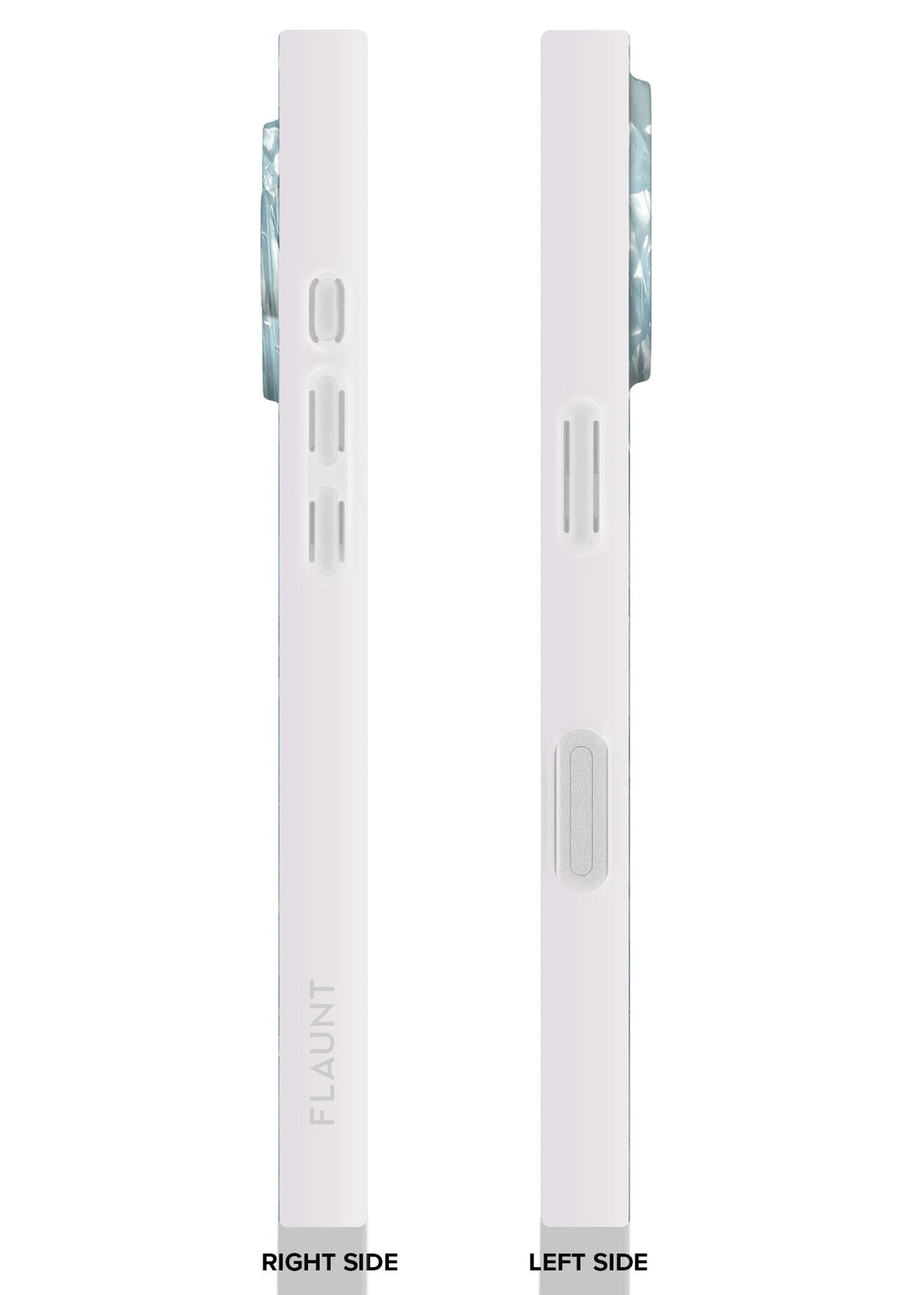SQUARE® Icy Blue Pearl iPhone Case