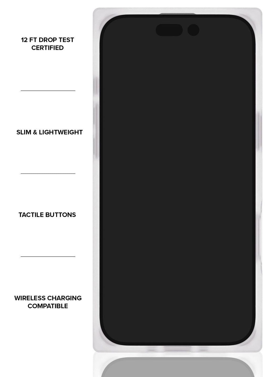 SQUARE® Iridescent Satin iPhone Case