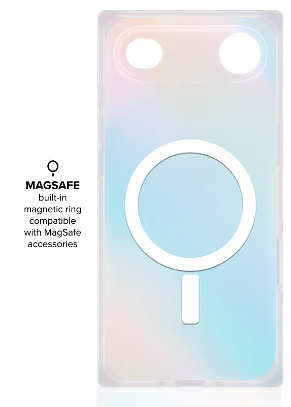 SQUARE® Iridescent Satin iPhone Case