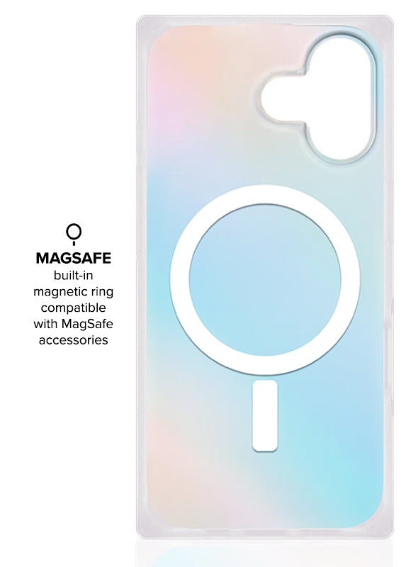 SQUARE® Iridescent Satin iPhone Case