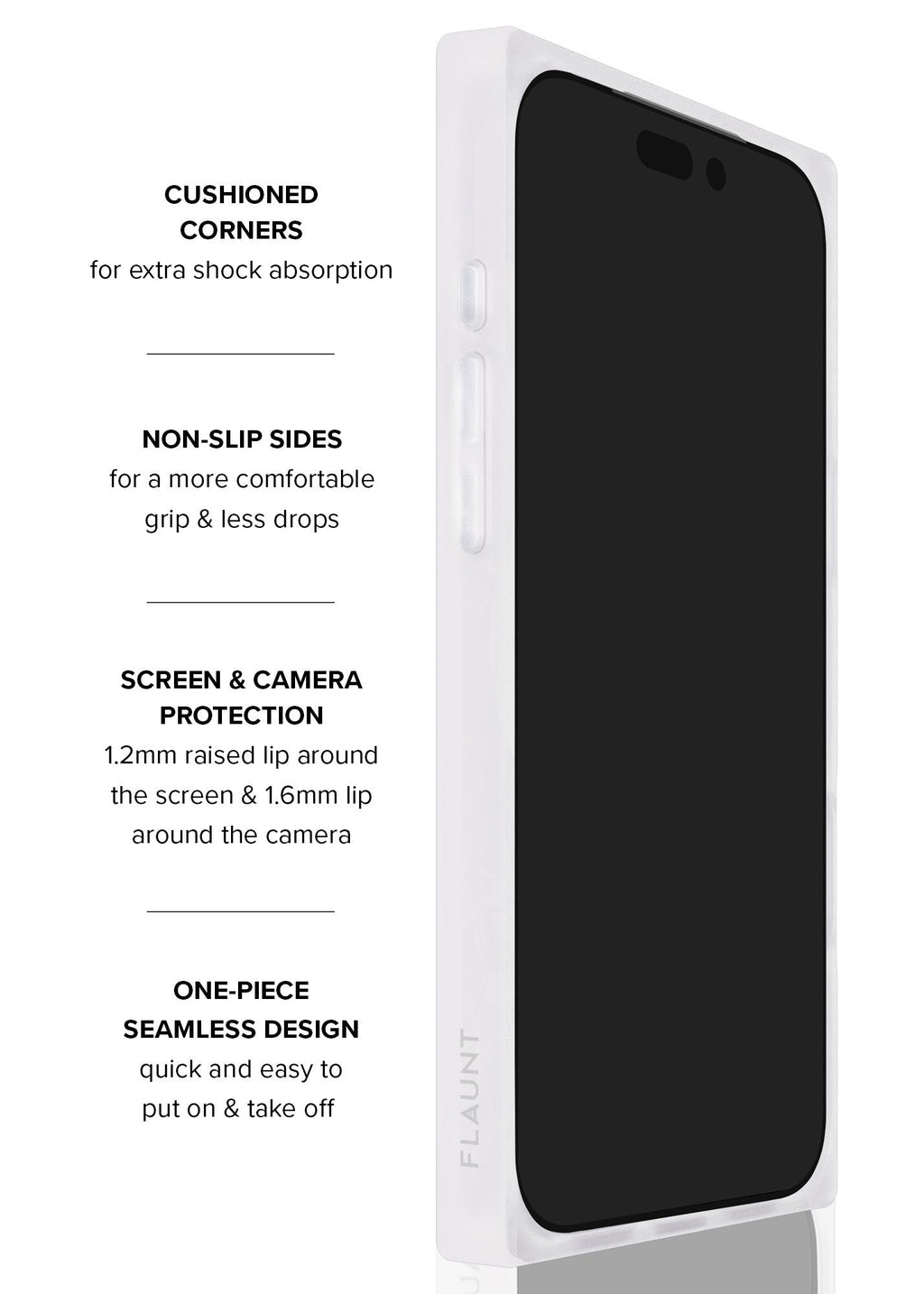 SQUARE® White iPhone Case