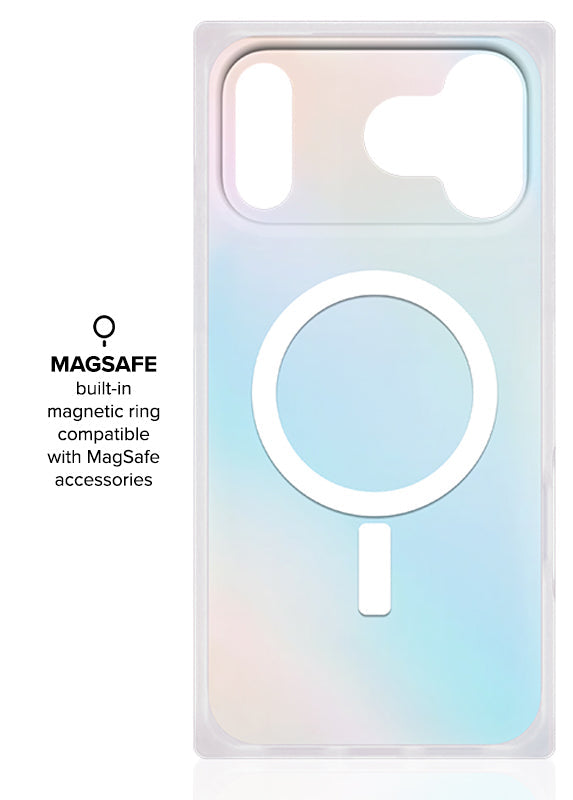 SQUARE® Iridescent Satin iPhone Case