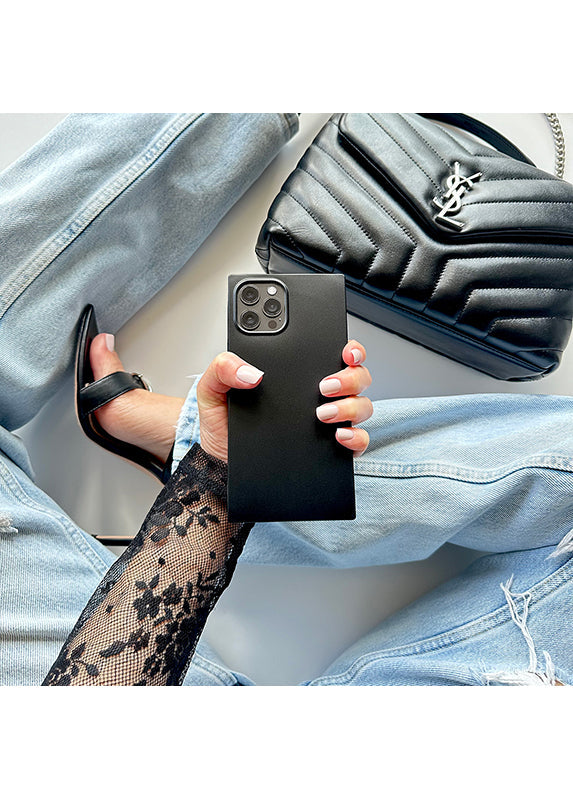 SQUARE® Matte Black Pixel Case