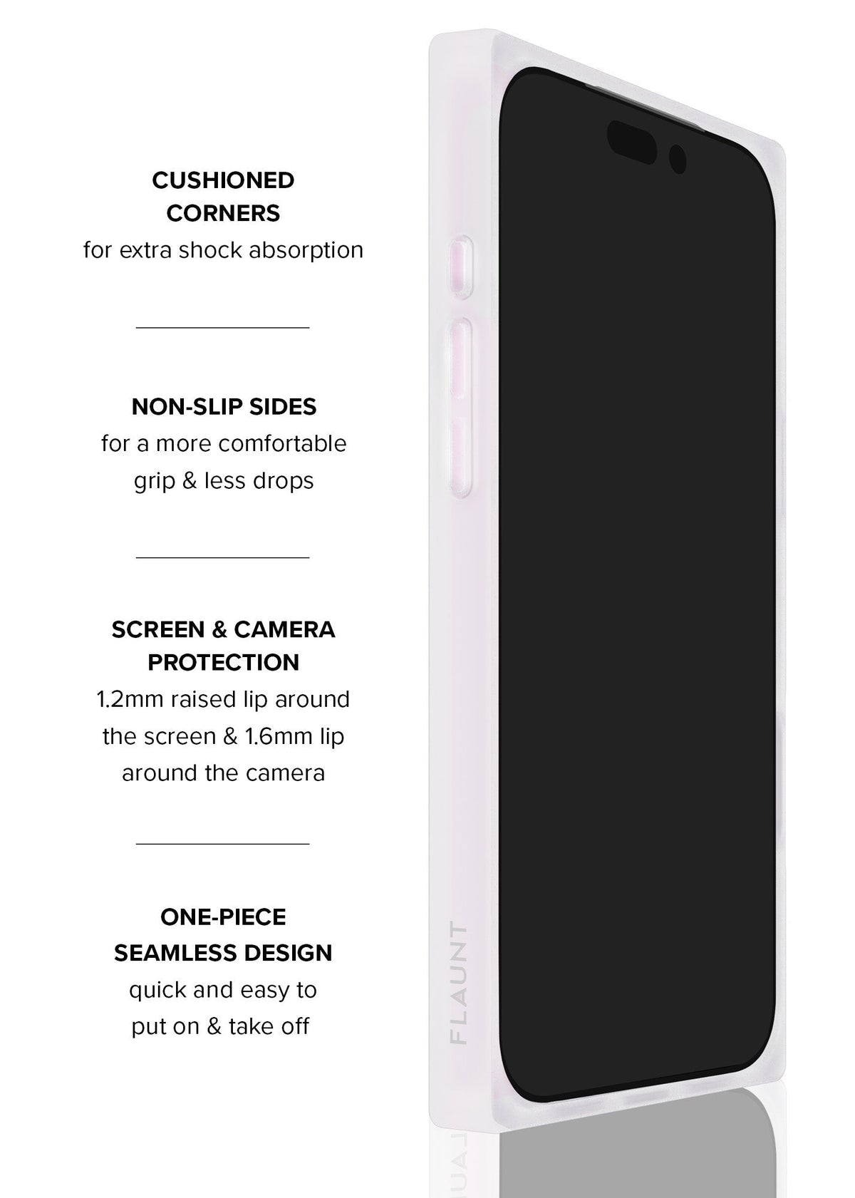SQUARE® Neon Pink iPhone Case