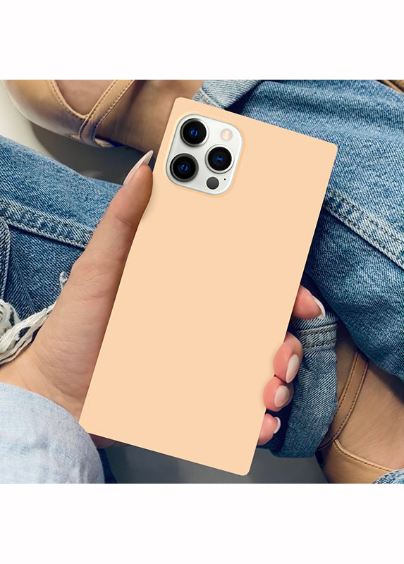 SQUARE® Nude Almond iPhone Case