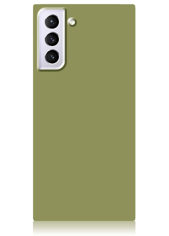 SQUARE® Olive Green Galaxy Case