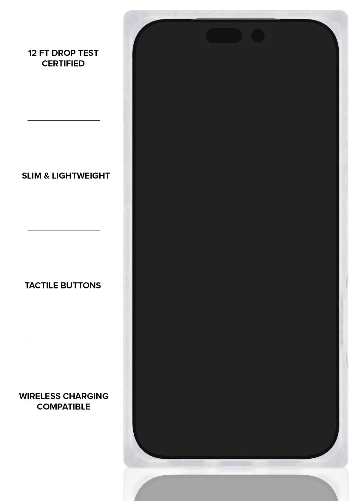 SQUARE® Opal Shell iPhone Case