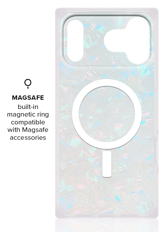 SQUARE® Opal Shell iPhone Case