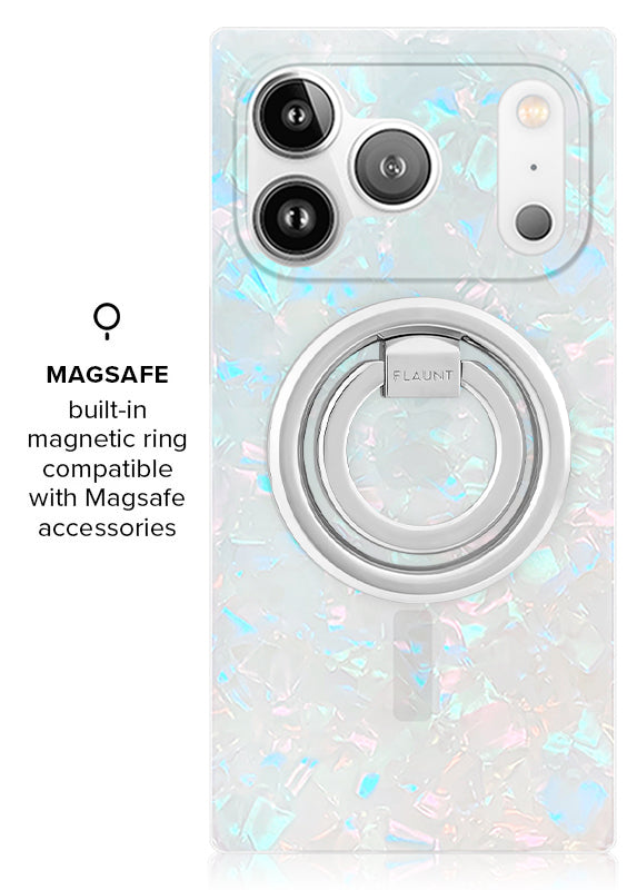 SQUARE® Opal Shell iPhone Case