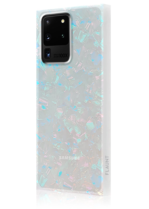SQUARE® Opal Shell Galaxy Case
