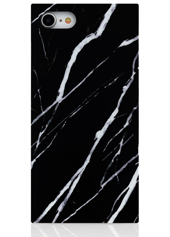 SQUARE® Black Marble iPhone Case