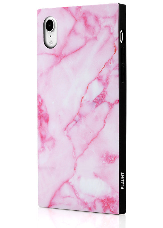 SQUARE® Pink Marble iPhone Case