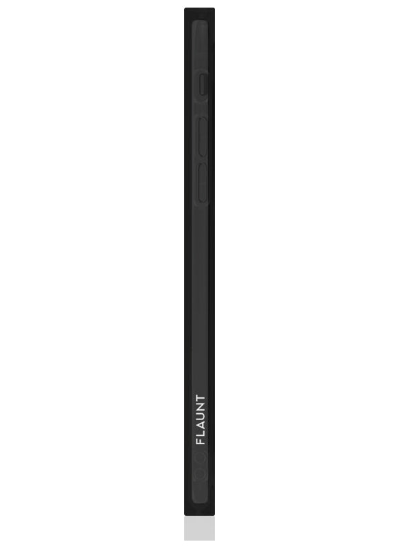 SQUARE® Clear Black iPhone Case