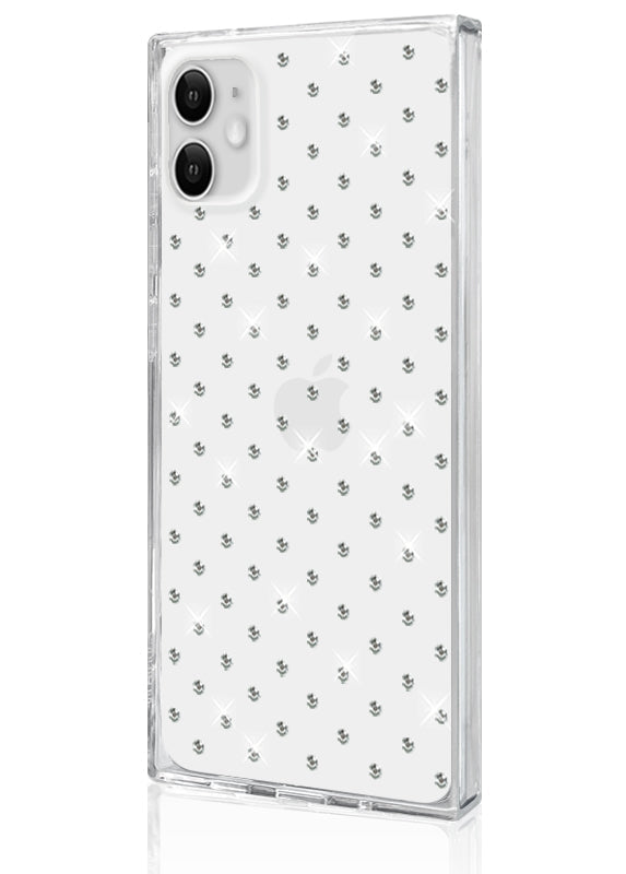 SQUARE® Crystal Rhinestone iPhone Case