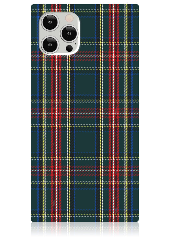 SQUARE® Green Plaid iPhone Case