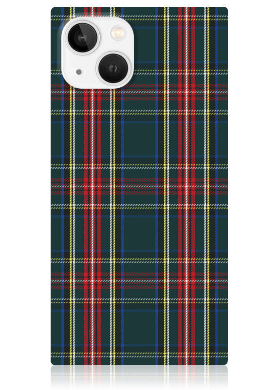 SQUARE® Green Plaid iPhone Case