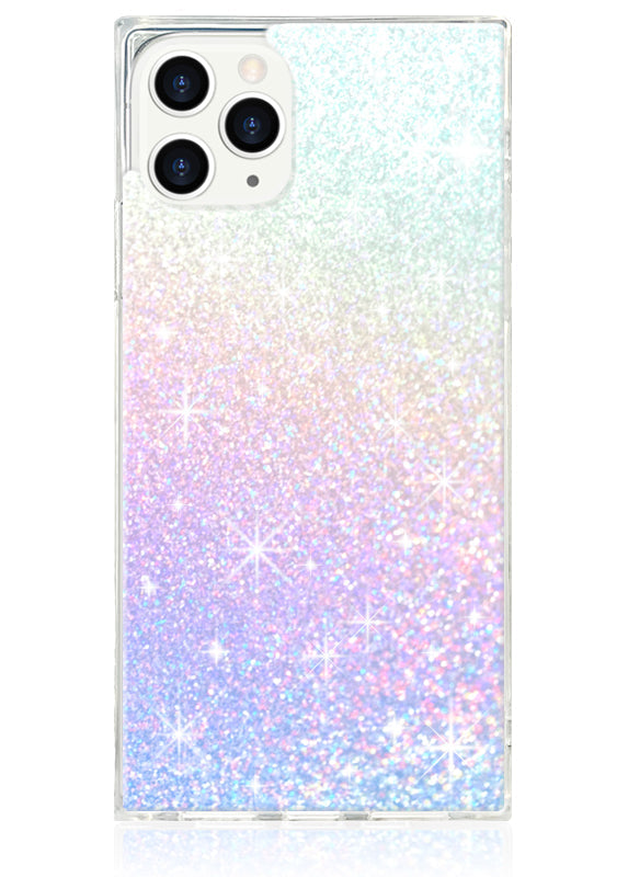 SQUARE® Iridescent Glitter iPhone Case