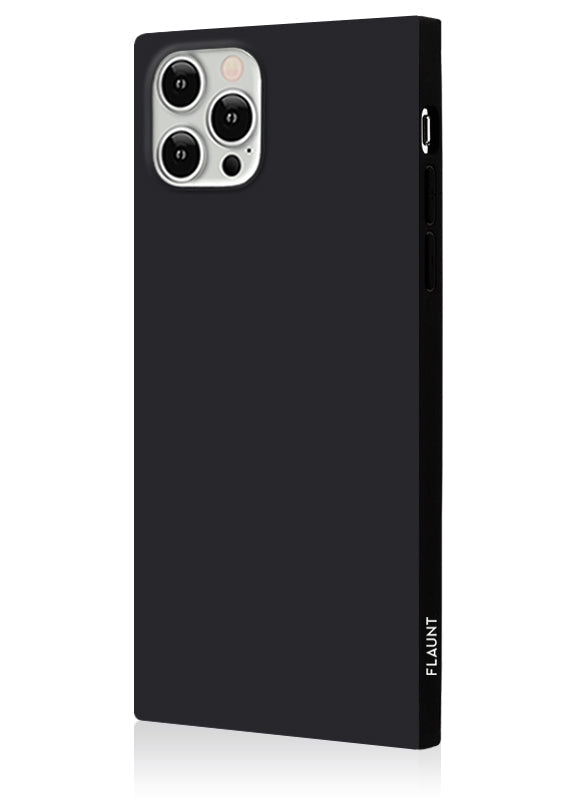 SQUARE® Matte Black iPhone Case