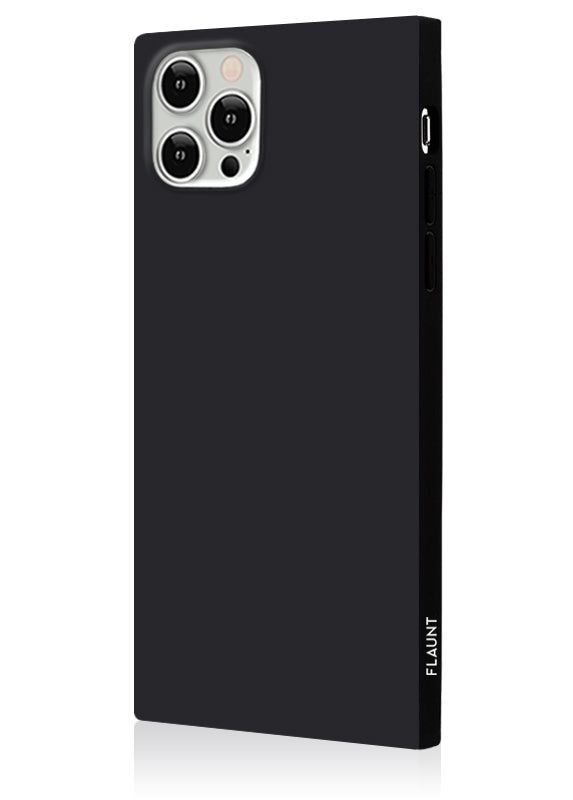 SQUARE® Matte Black iPhone Case