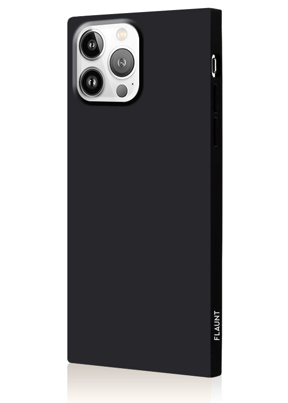 SQUARE® Matte Black iPhone Case