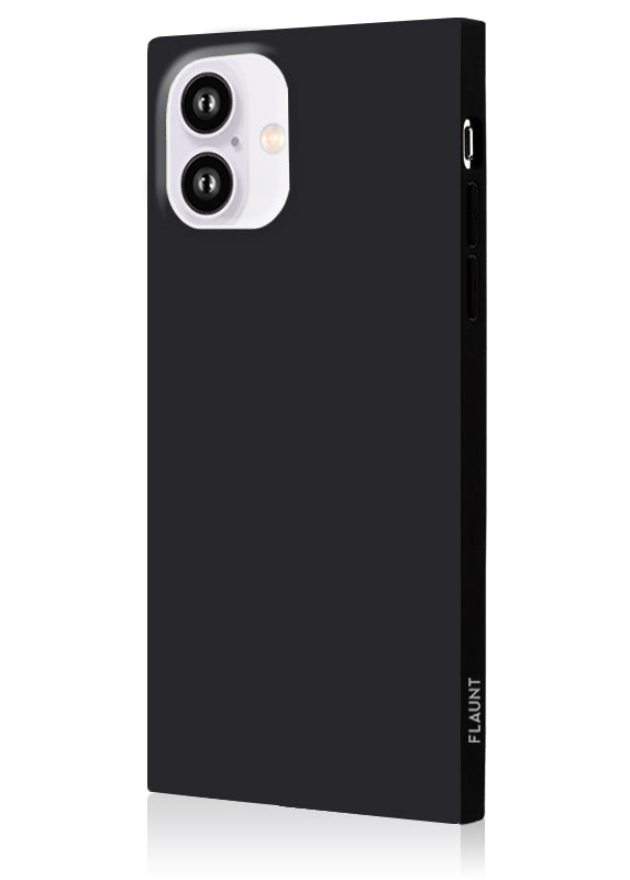 SQUARE® Matte Black iPhone Case