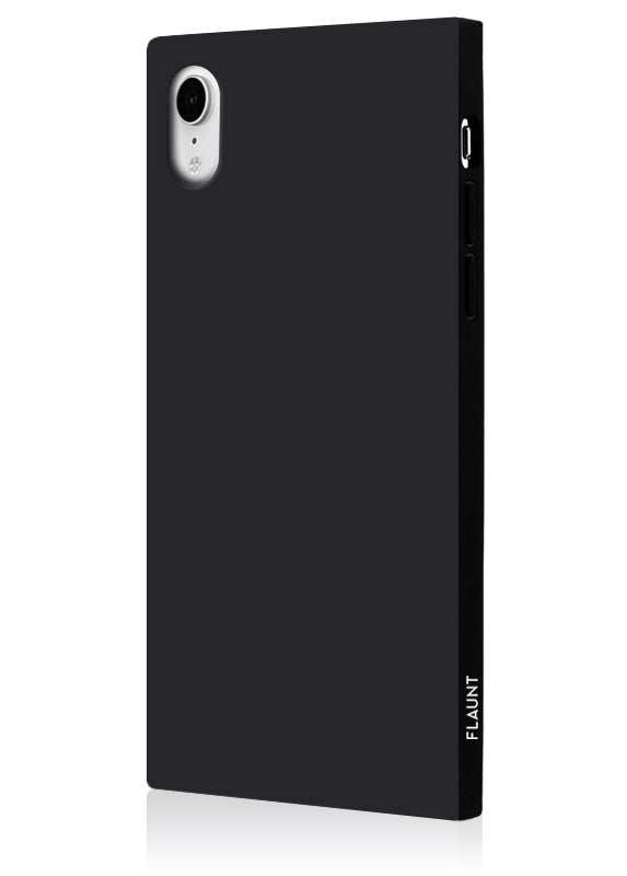 SQUARE® Matte Black iPhone Case