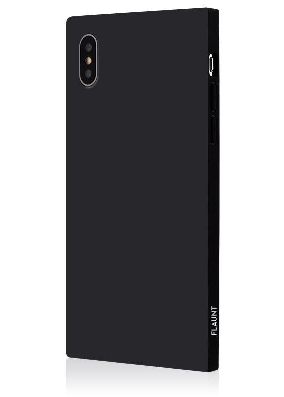 SQUARE® Matte Black iPhone Case