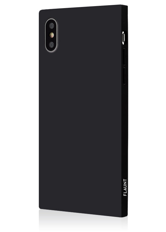 SQUARE® Matte Black iPhone Case