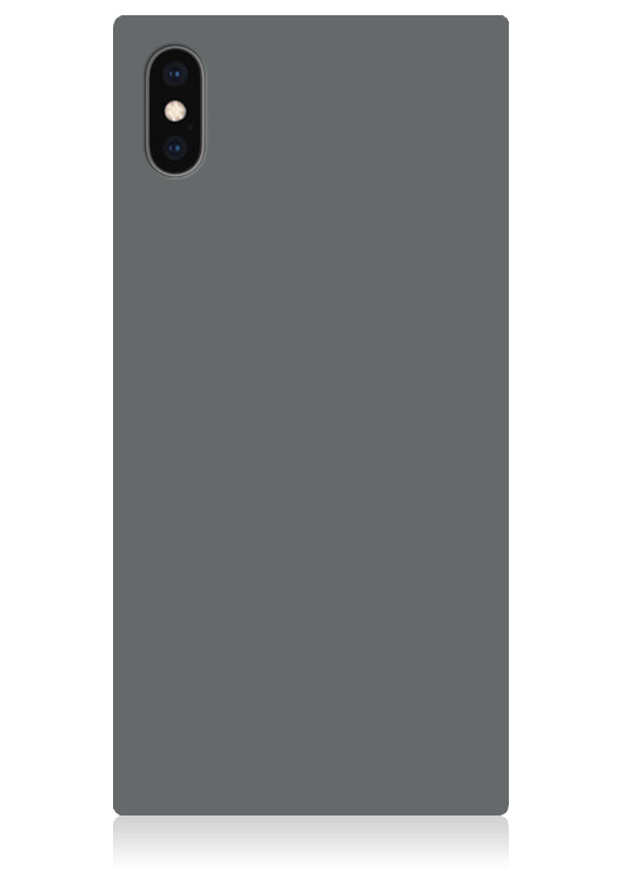 SQUARE® Matte Gray iPhone Case