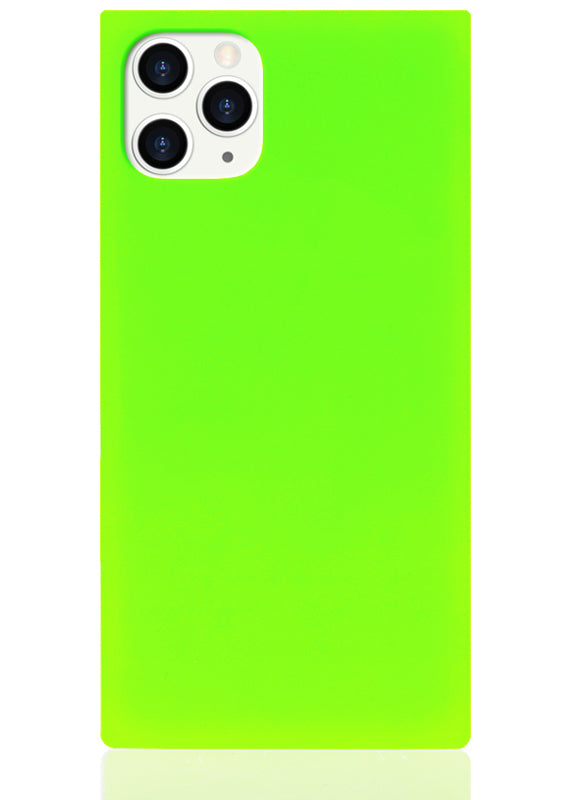 SQUARE® Neon Green iPhone Case
