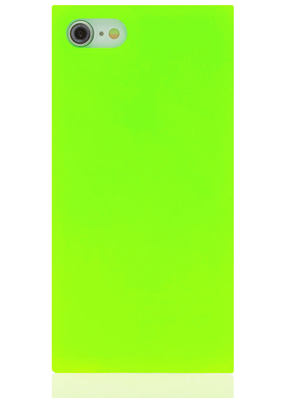 SQUARE® Neon Green iPhone Case