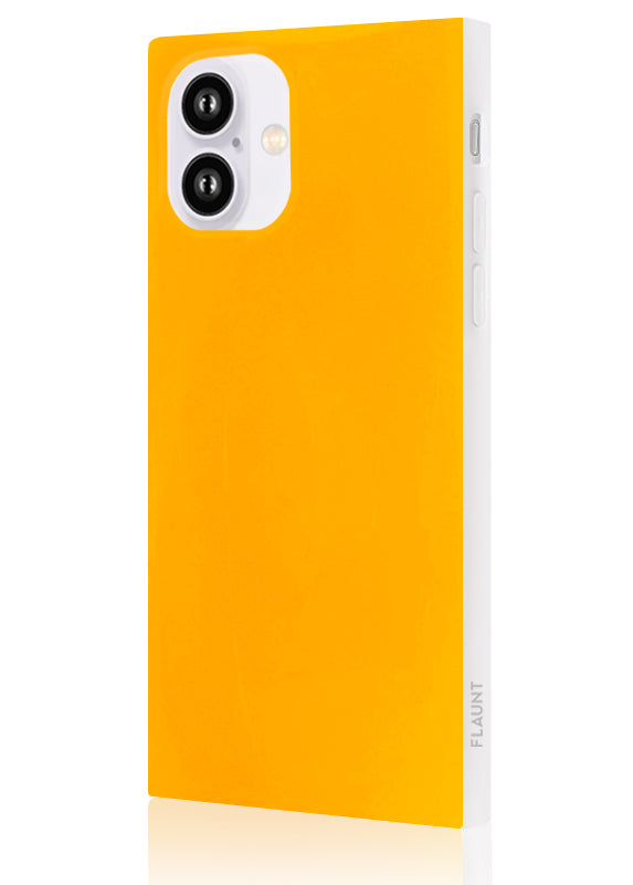 SQUARE® Neon Orange iPhone Case