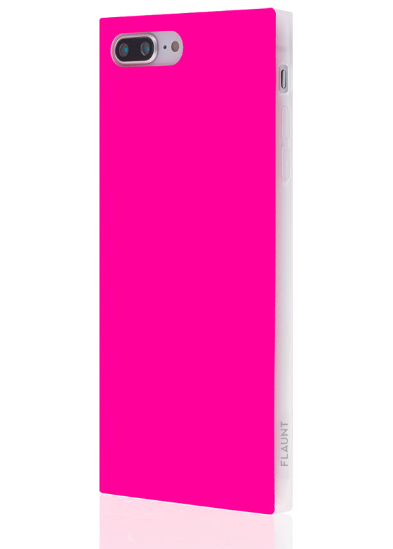 SQUARE® Neon Pink iPhone Case