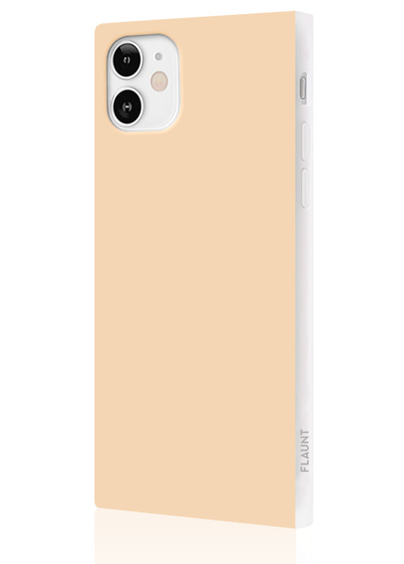 SQUARE® Nude Almond iPhone Case