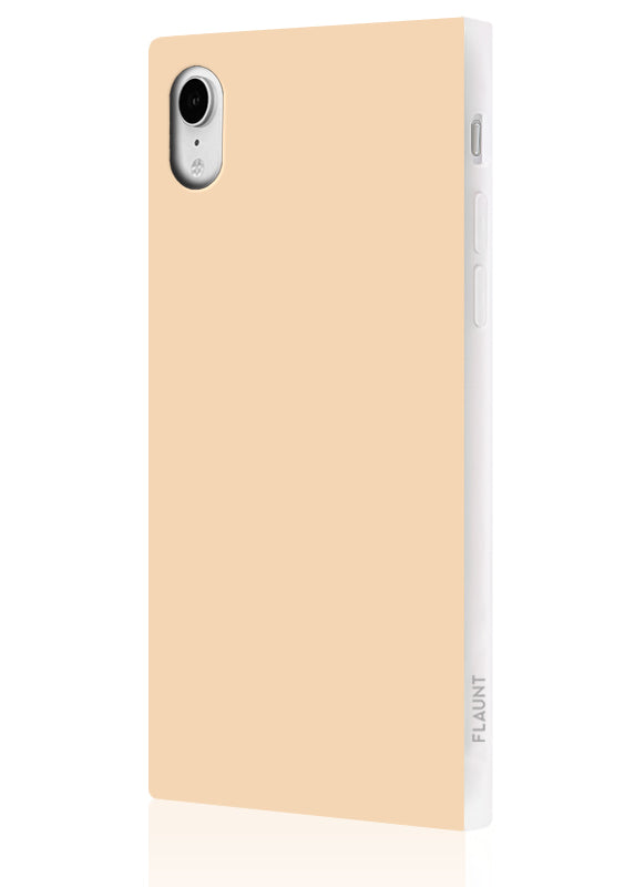 SQUARE® Nude Almond iPhone Case