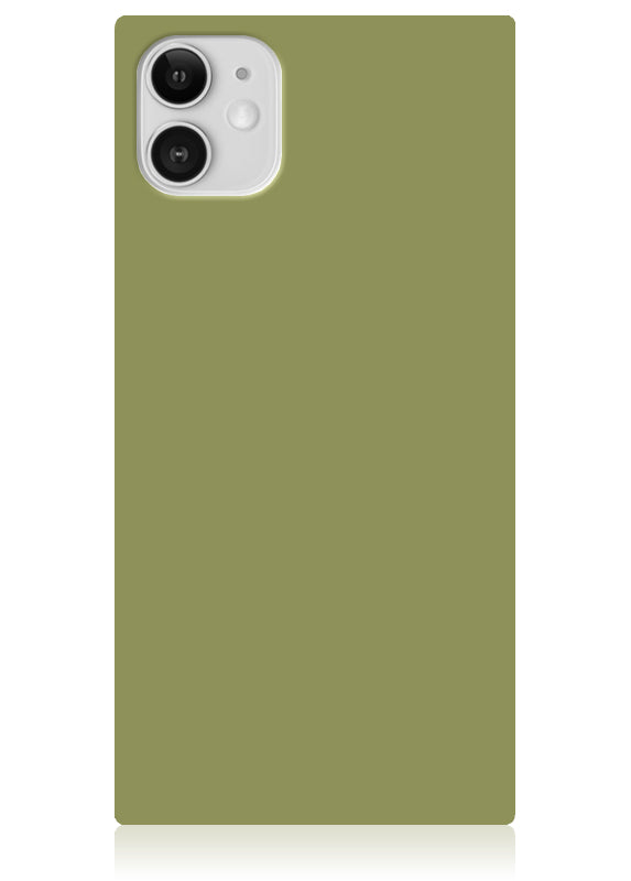 SQUARE® Olive Green iPhone Case