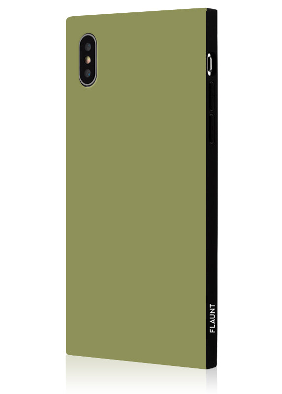 SQUARE® Olive Green iPhone Case