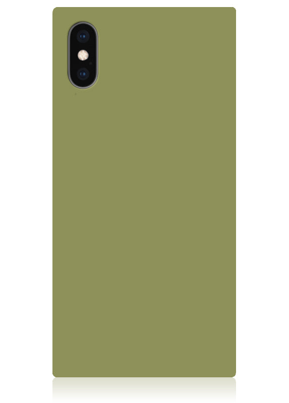 SQUARE® Olive Green iPhone Case