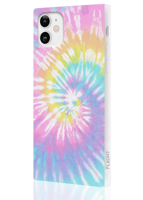 SQUARE® Pastel Tie Dye iPhone Case